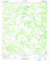 Download a high-resolution, GPS-compatible USGS topo map for Leslie SE, GA (1991 edition)