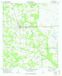 Download a high-resolution, GPS-compatible USGS topo map for Leslie, GA (1975 edition)