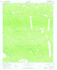 preview thumbnail of historical topo map of Bryan County, GA in 1958