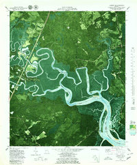 Download a high-resolution, GPS-compatible USGS topo map for Limerick SE, GA (1979 edition)