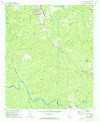 Download a high-resolution, GPS-compatible USGS topo map for Lincoln Park, GA (1973 edition)