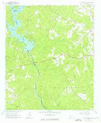 Download a high-resolution, GPS-compatible USGS topo map for Lloyd Shoals Dam, GA (1976 edition)