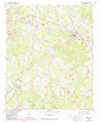 Download a high-resolution, GPS-compatible USGS topo map for Loganville, GA (1985 edition)