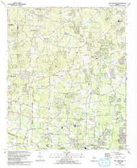 Download a high-resolution, GPS-compatible USGS topo map for Lost Mountain, GA (1993 edition)