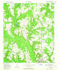 Download a high-resolution, GPS-compatible USGS topo map for Louisville, GA (1964 edition)