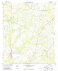 Download a high-resolution, GPS-compatible USGS topo map for Lovett, GA (1986 edition)