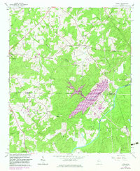 Download a high-resolution, GPS-compatible USGS topo map for Lowell, GA (1983 edition)