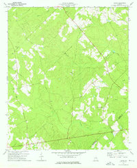 preview thumbnail of historical topo map of Laurens County, GA in 1974