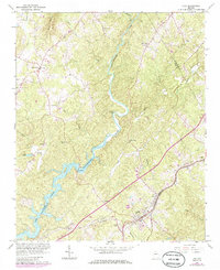 Download a high-resolution, GPS-compatible USGS topo map for Lula, GA (1986 edition)