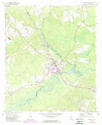 Download a high-resolution, GPS-compatible USGS topo map for Lumber City, GA (1988 edition)