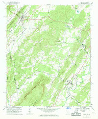 Download a high-resolution, GPS-compatible USGS topo map for Lyerly, GA (1969 edition)