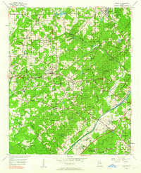 Download a high-resolution, GPS-compatible USGS topo map for Mableton, GA (1962 edition)