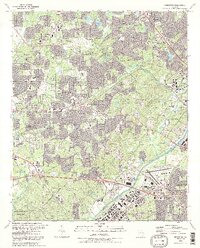 1992 Map of Mableton