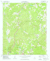 Download a high-resolution, GPS-compatible USGS topo map for Macon NE, GA (1977 edition)