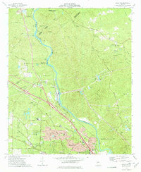 Download a high-resolution, GPS-compatible USGS topo map for Macon NW, GA (1977 edition)
