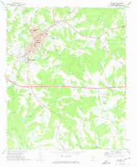 Download a high-resolution, GPS-compatible USGS topo map for Madison, GA (1974 edition)