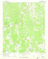 Download a high-resolution, GPS-compatible USGS topo map for Madras, GA (1972 edition)