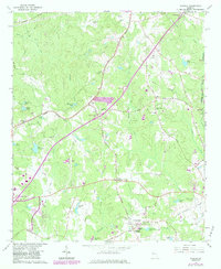 Download a high-resolution, GPS-compatible USGS topo map for Madras, GA (1983 edition)