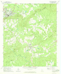 Download a high-resolution, GPS-compatible USGS topo map for Manchester, GA (1973 edition)