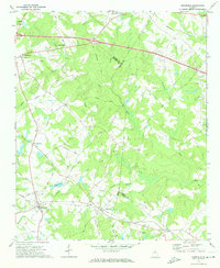 Download a high-resolution, GPS-compatible USGS topo map for Mansfield, GA (1974 edition)