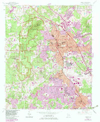 Download a high-resolution, GPS-compatible USGS topo map for Marietta, GA (1983 edition)