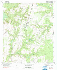 Download a high-resolution, GPS-compatible USGS topo map for Marshallville, GA (1991 edition)