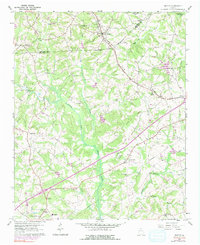Download a high-resolution, GPS-compatible USGS topo map for Martin, GA (1991 edition)
