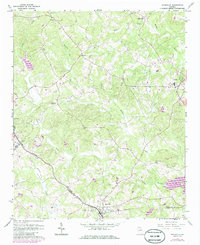Download a high-resolution, GPS-compatible USGS topo map for Maysville, GA (1986 edition)