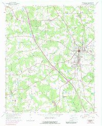 Download a high-resolution, GPS-compatible USGS topo map for Mc Donough, GA (1989 edition)
