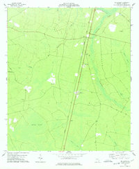preview thumbnail of historical topo map of Wayne County, GA in 1978