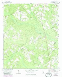 preview thumbnail of historical topo map of Laurens County, GA in 1972