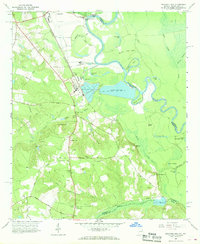Download a high-resolution, GPS-compatible USGS topo map for Mechanic Hill, GA (1968 edition)