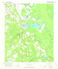 Download a high-resolution, GPS-compatible USGS topo map for Mechanic Hill, GA (1973 edition)