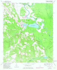Download a high-resolution, GPS-compatible USGS topo map for Mechanic Hill, GA (1981 edition)