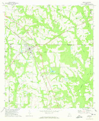 Download a high-resolution, GPS-compatible USGS topo map for Meigs, GA (1972 edition)