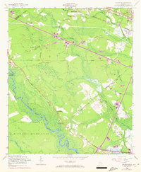 preview thumbnail of historical topo map of Chatham County, GA in 1958