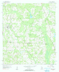 Download a high-resolution, GPS-compatible USGS topo map for Metcalf, GA (1991 edition)