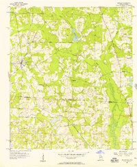 Download a high-resolution, GPS-compatible USGS topo map for Metcalf, GA (1957 edition)