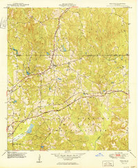 Download a high-resolution, GPS-compatible USGS topo map for Midland, GA (1949 edition)