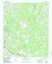 Download a high-resolution, GPS-compatible USGS topo map for Milstead, GA (1985 edition)