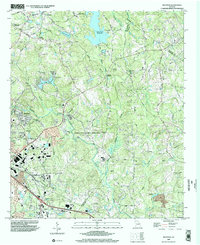 Download a high-resolution, GPS-compatible USGS topo map for Milstead, GA (2002 edition)