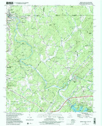 Download a high-resolution, GPS-compatible USGS topo map for Mineral Bluff, GA (2001 edition)