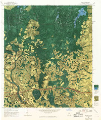 Download a high-resolution, GPS-compatible USGS topo map for Moniac, GA (1968 edition)