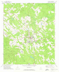 Download a high-resolution, GPS-compatible USGS topo map for Monticello, GA (1974 edition)