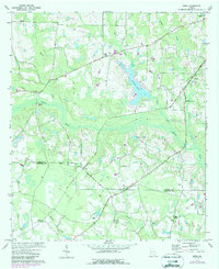 Download a high-resolution, GPS-compatible USGS topo map for Mora, GA (1987 edition)