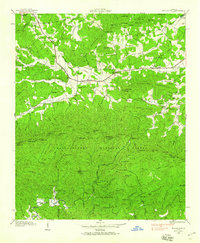 Download a high-resolution, GPS-compatible USGS topo map for Mulky Gap, GA (1990 edition)