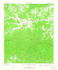 Download a high-resolution, GPS-compatible USGS topo map for Mulky Gap, GA (1965 edition)