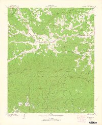 preview thumbnail of historical topo map of Union County, GA in 1938