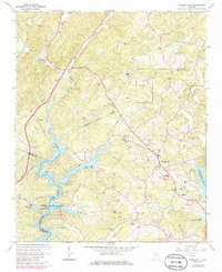 Download a high-resolution, GPS-compatible USGS topo map for Murrayville, GA (1986 edition)