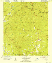 Download a high-resolution, GPS-compatible USGS topo map for Neels Gap, GA (1952 edition)